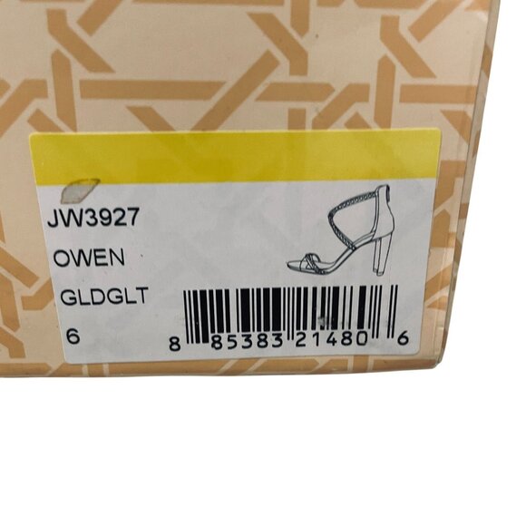 Jewel By Badgley Mischka Owen Glitter Heels Rhinestone Wedding Glam Shoe Size 6 - Picture 3 of 15